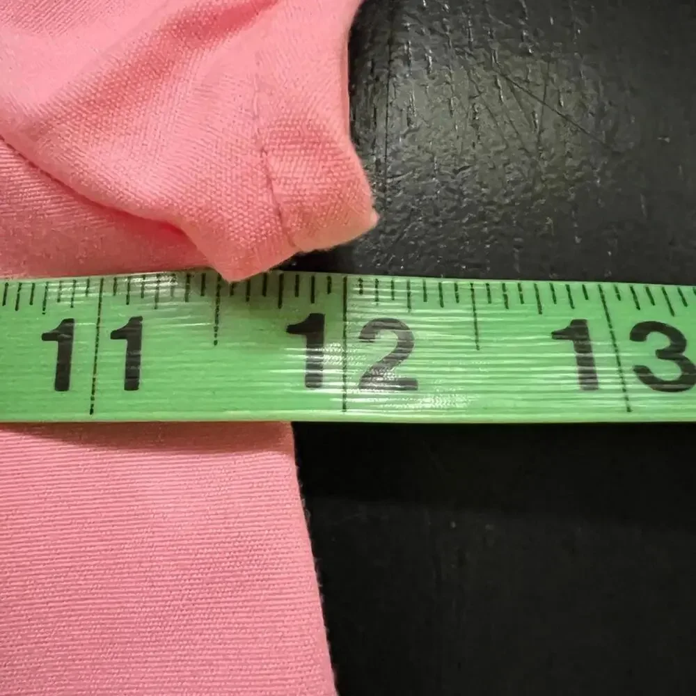 VTG Florence Eiseman‎ Pink Dress with Puff Sleeves - XL